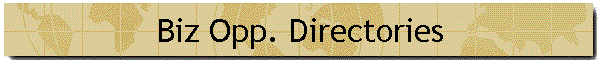 Biz Opp. Directories